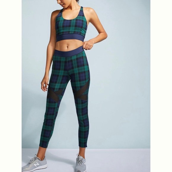 cynthia rowley plaid pants